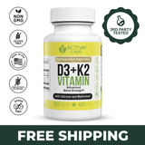 Activa+ Labs Vitamin D3+K2 with Calcium