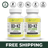 Activa+ Labs Vitamin D3+K2 with Calcium
