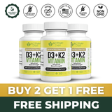 Activa+ Labs Vitamin D3+K2 with Calcium