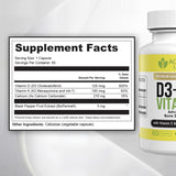 Activa+ Labs Vitamin D3+K2 with Calcium