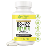 Activa+ Labs Vitamin D3+K2 with Calcium