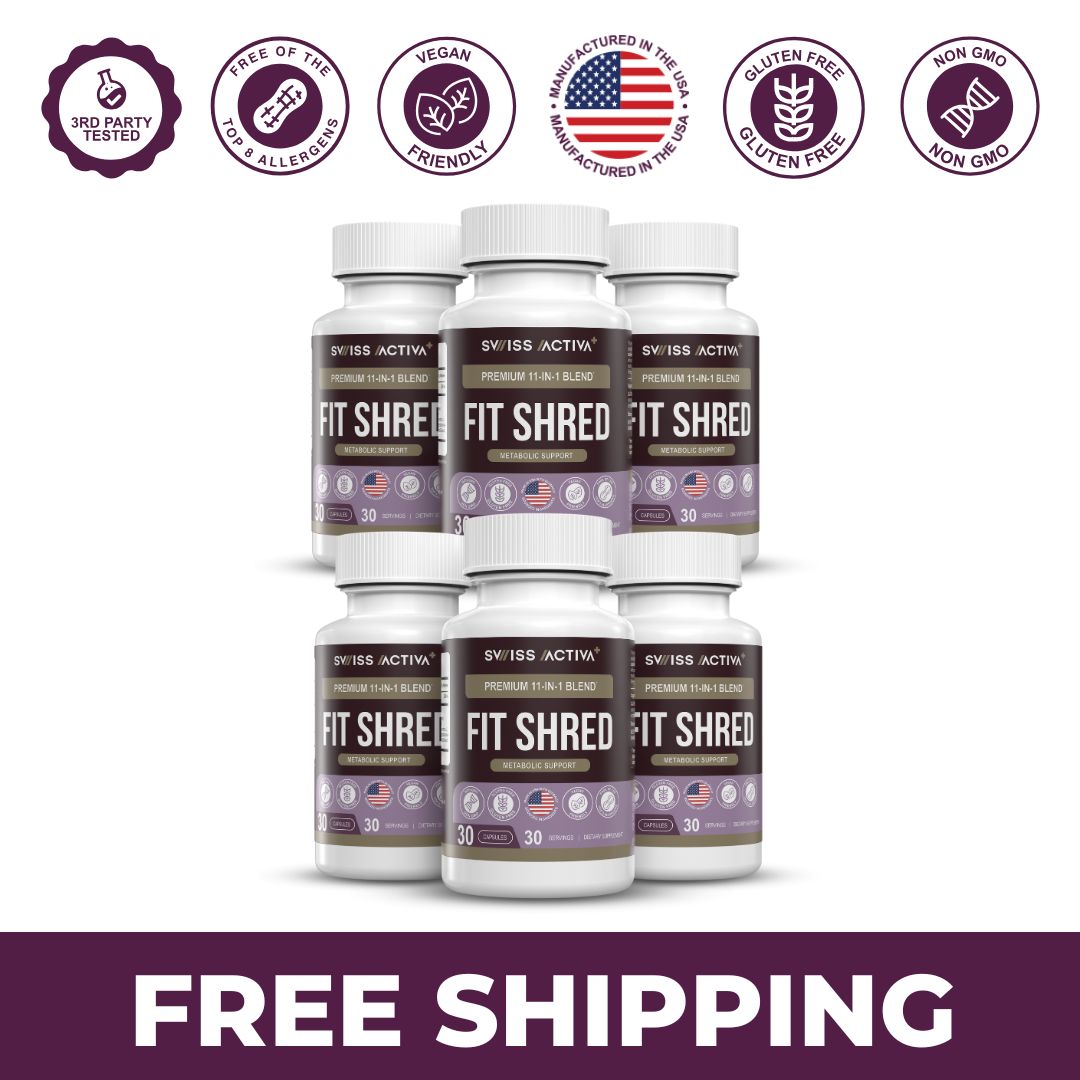 Swiss Activa+ Fit Shred Bundle of 6