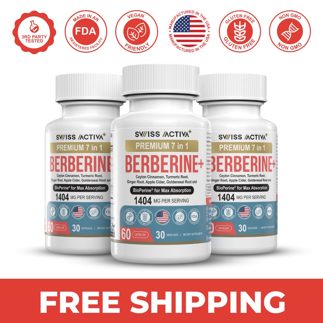 Swiss Activa+ Berberine Bundle of 3
