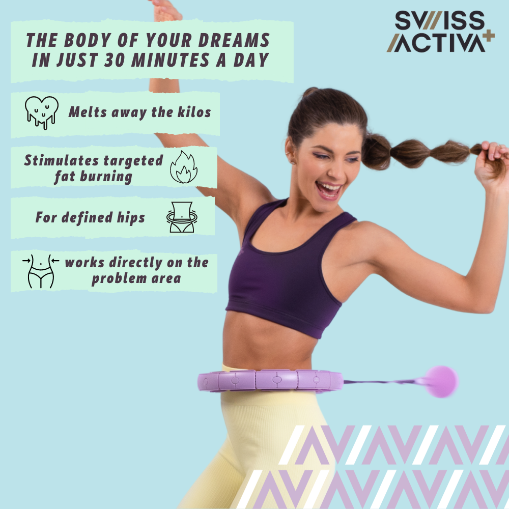 Swiss Activa+ S6+ Premium Smart Hula Hoop