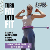 Swiss Activa+ Smart Hula Hoop Training Set