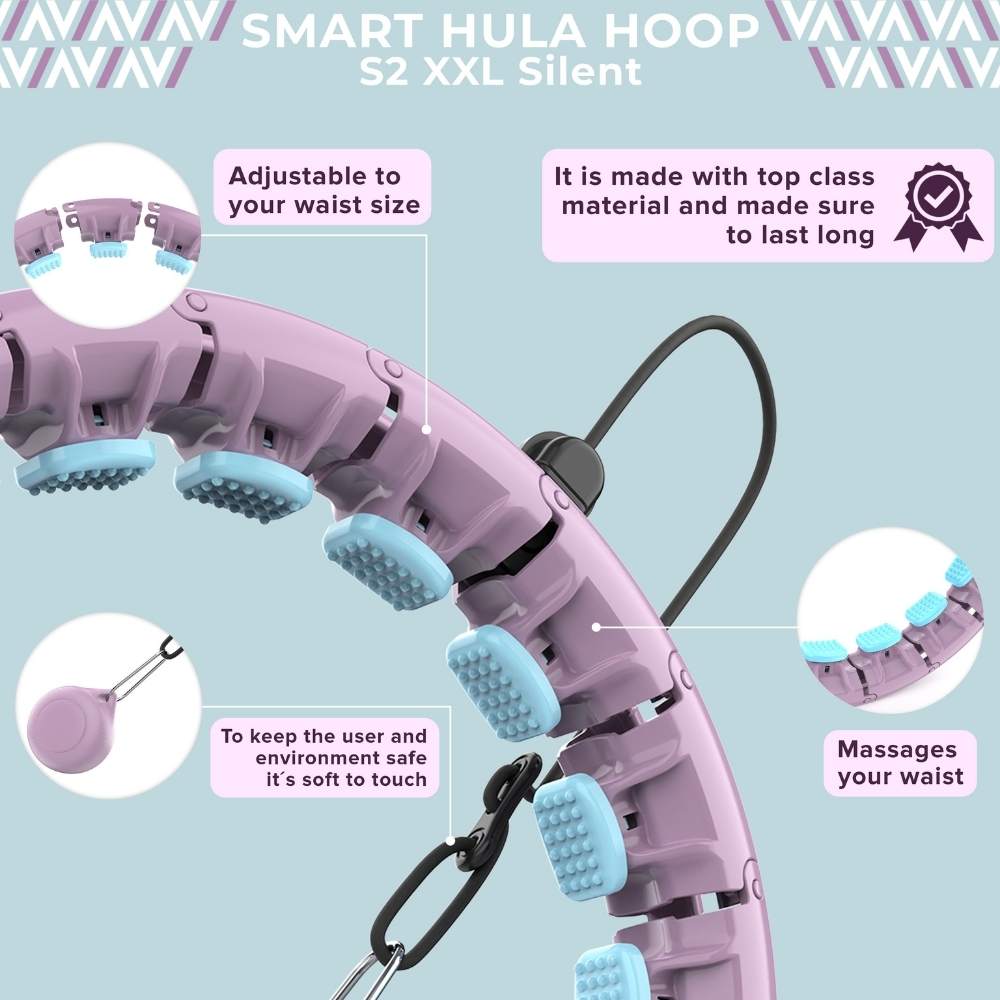 Swiss Activa+ S2 XXL Smart Hula Hoop