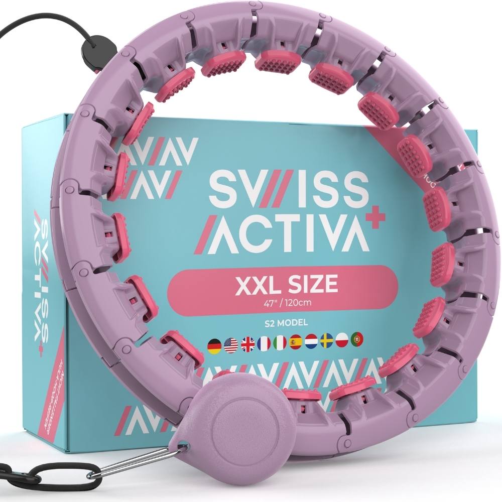 Swiss Activa+ Smart Hula Hoop Training Set