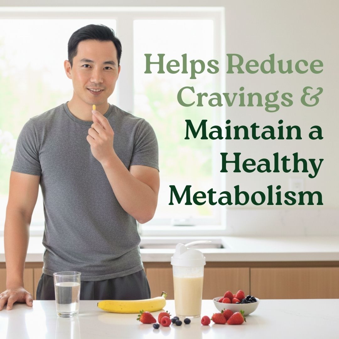 Helps Reduce Cravings & Snacking
Supports Healthy Weight Management
Metabolism Boosting Natural Supplement
Supports Appetite Control & Satiety
