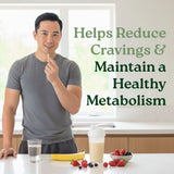 Helps Reduce Cravings & Snacking
Supports Healthy Weight Management
Metabolism Boosting Natural Supplement
Supports Appetite Control & Satiety