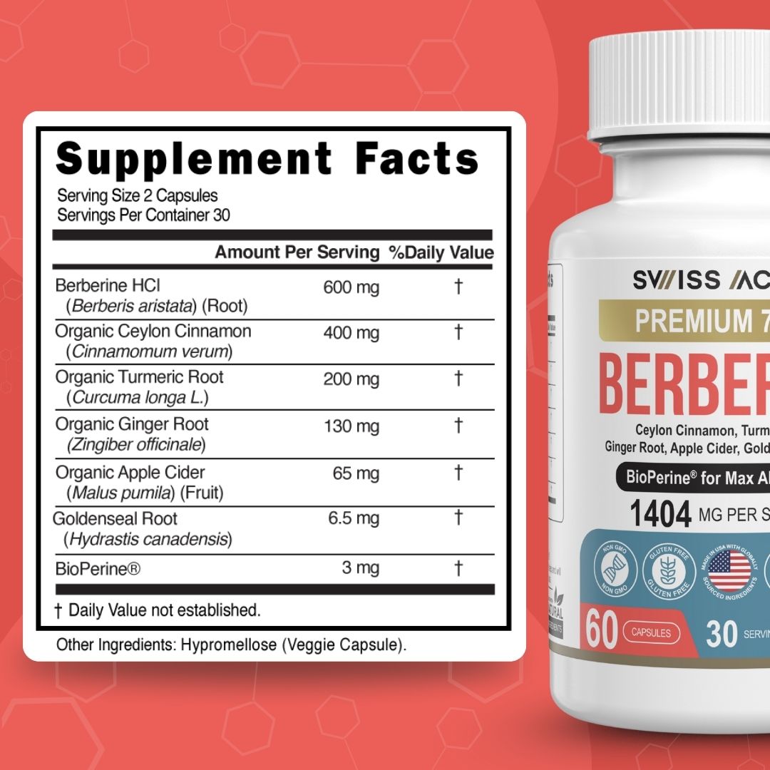 Swiss Activa+ 7 in 1 Berberine