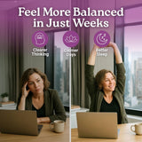PMS & Cycle Support Formula
Clinically Researched Ingredients