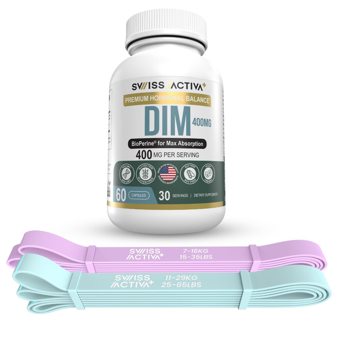 Swiss Activa+ DIM (1 Bottle) + Resistance Band