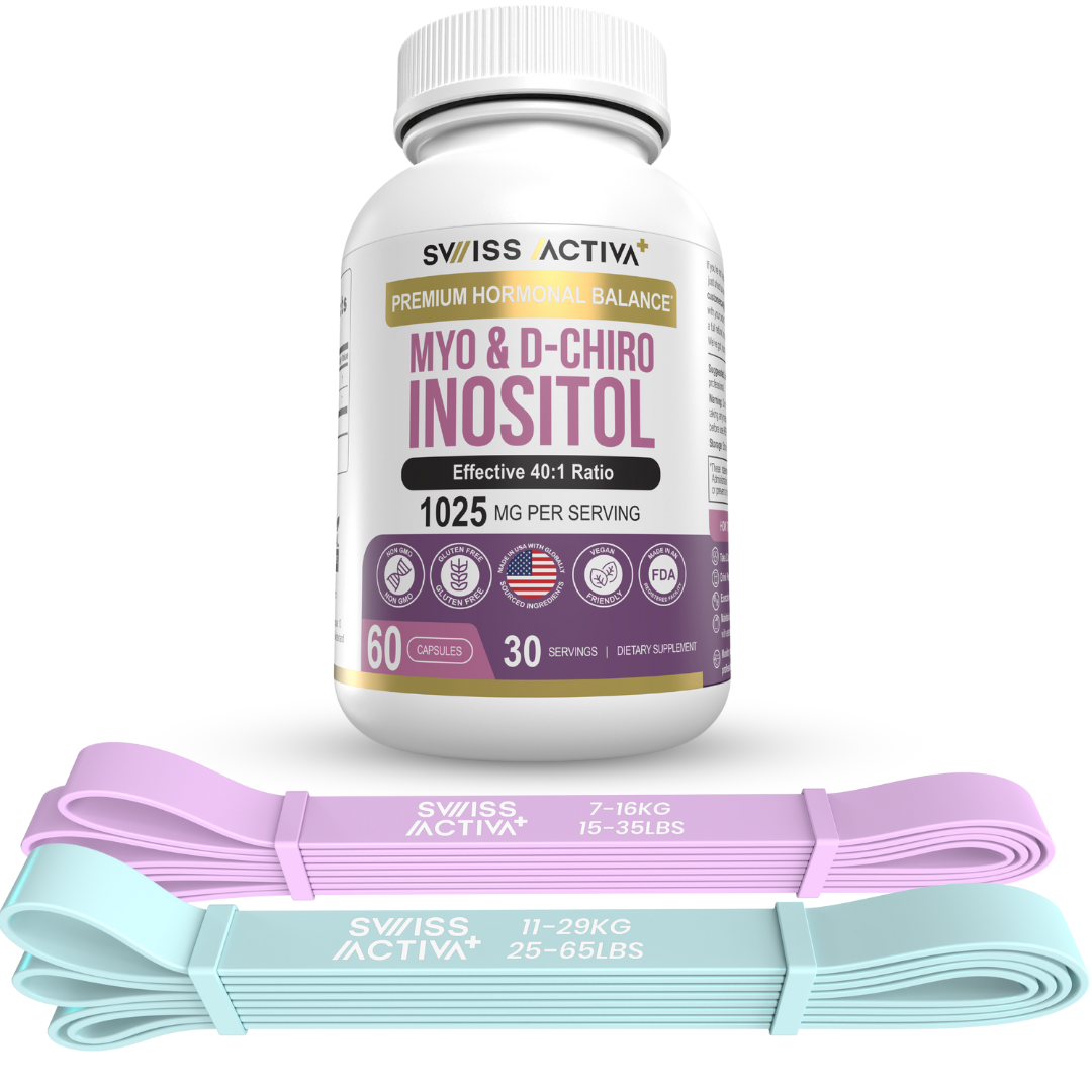 Swiss Activa+ Myo Inositol (1 Bottle) + Resistance Band