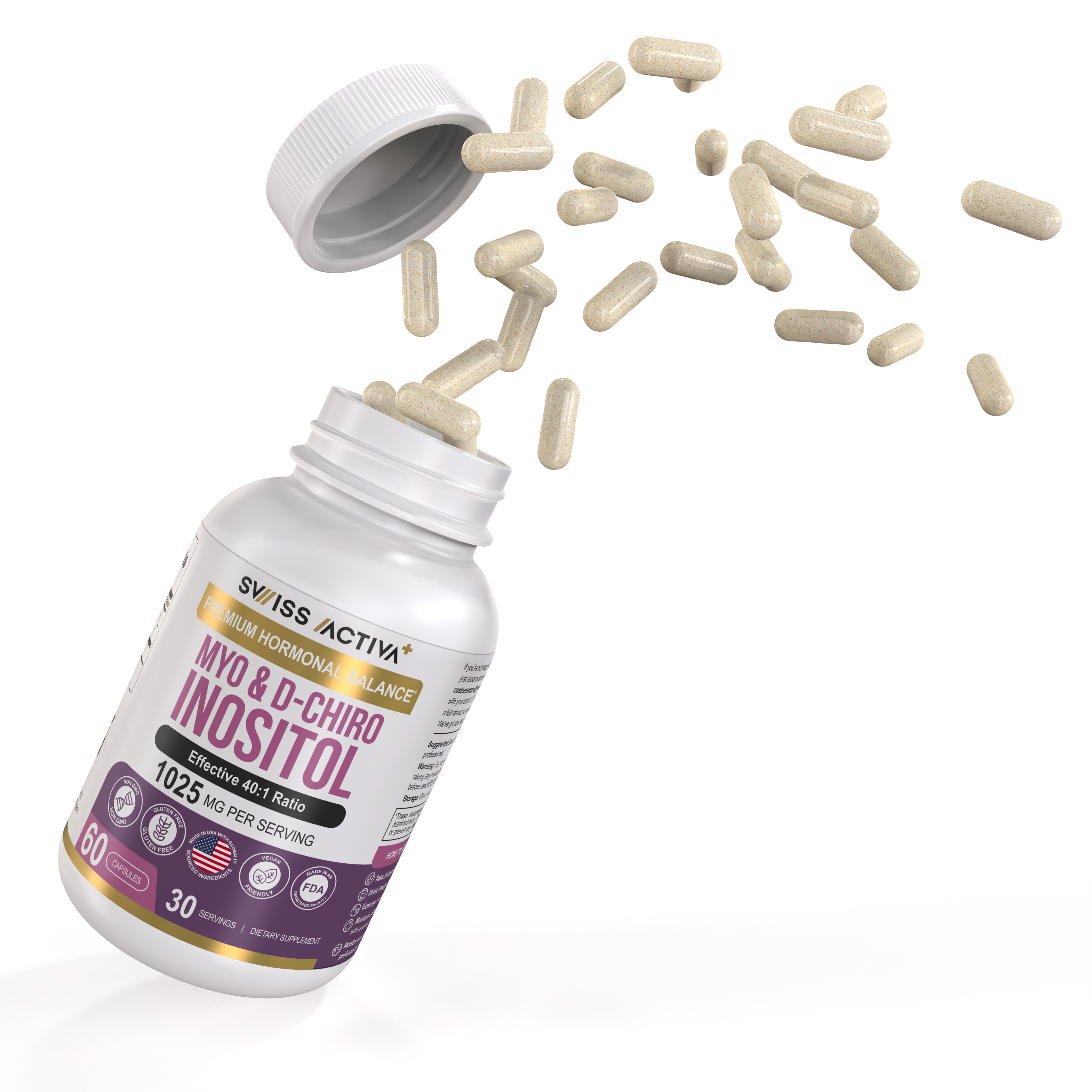 Swiss Activa+ Myo & D-Chiro Inositol